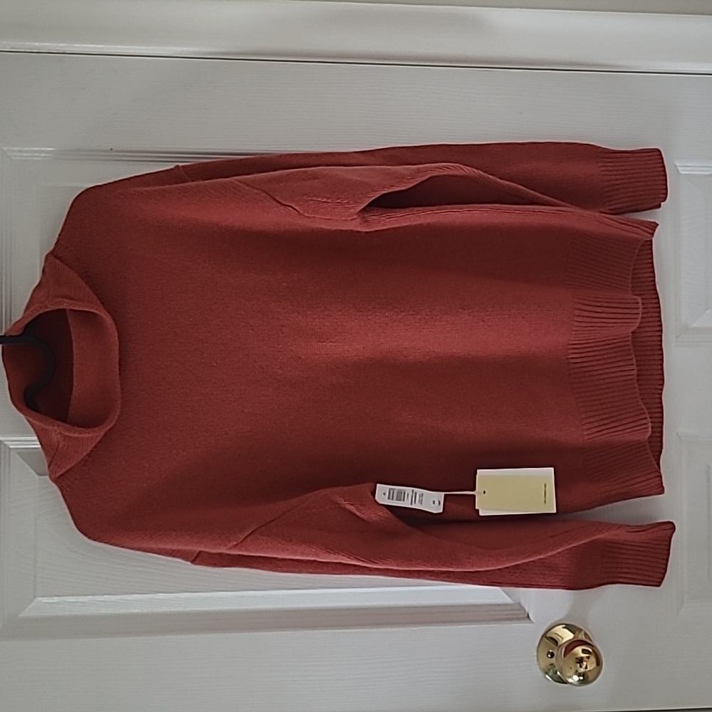 Wilfred Montpellier Cashmere Sweater In Rosy Red